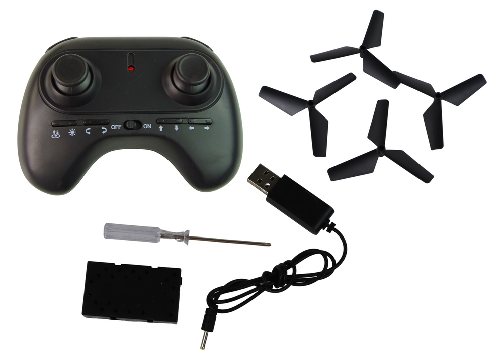 Nuotoliniu būdu valdomas lėktuvas dronas lean toys