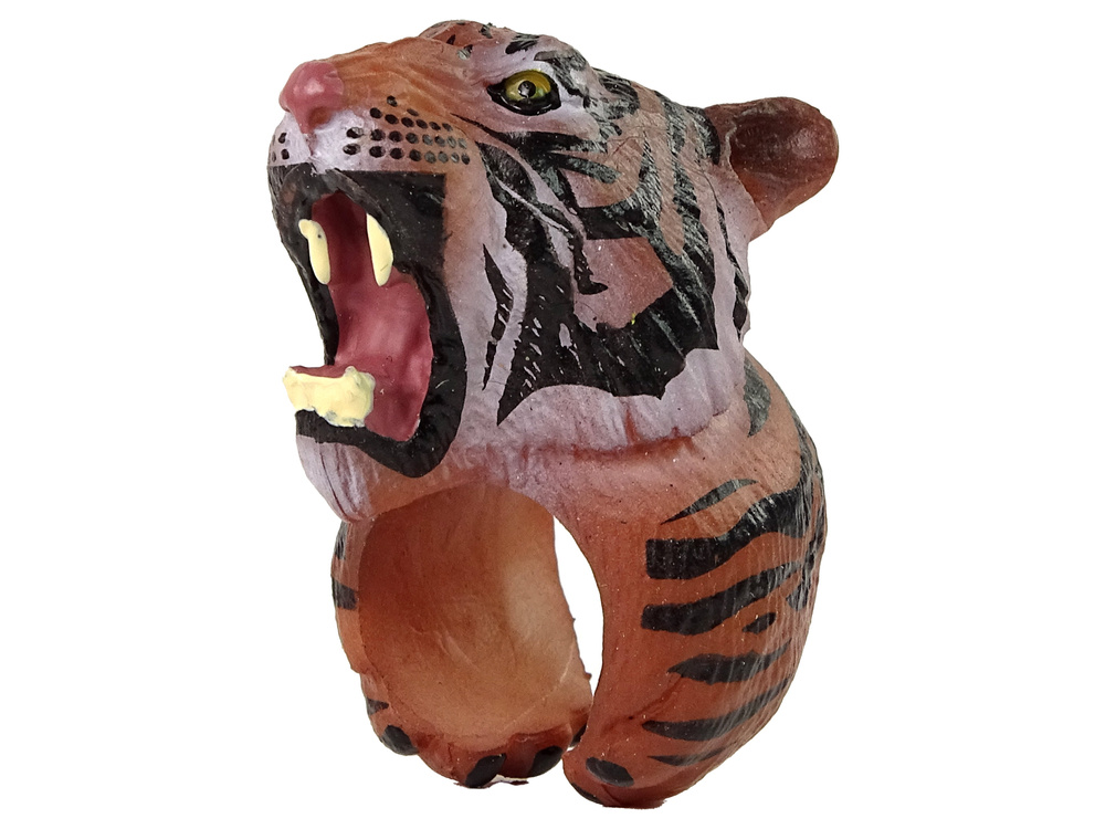 Žiedas ant rankos lean toys bengal tiger, rudas