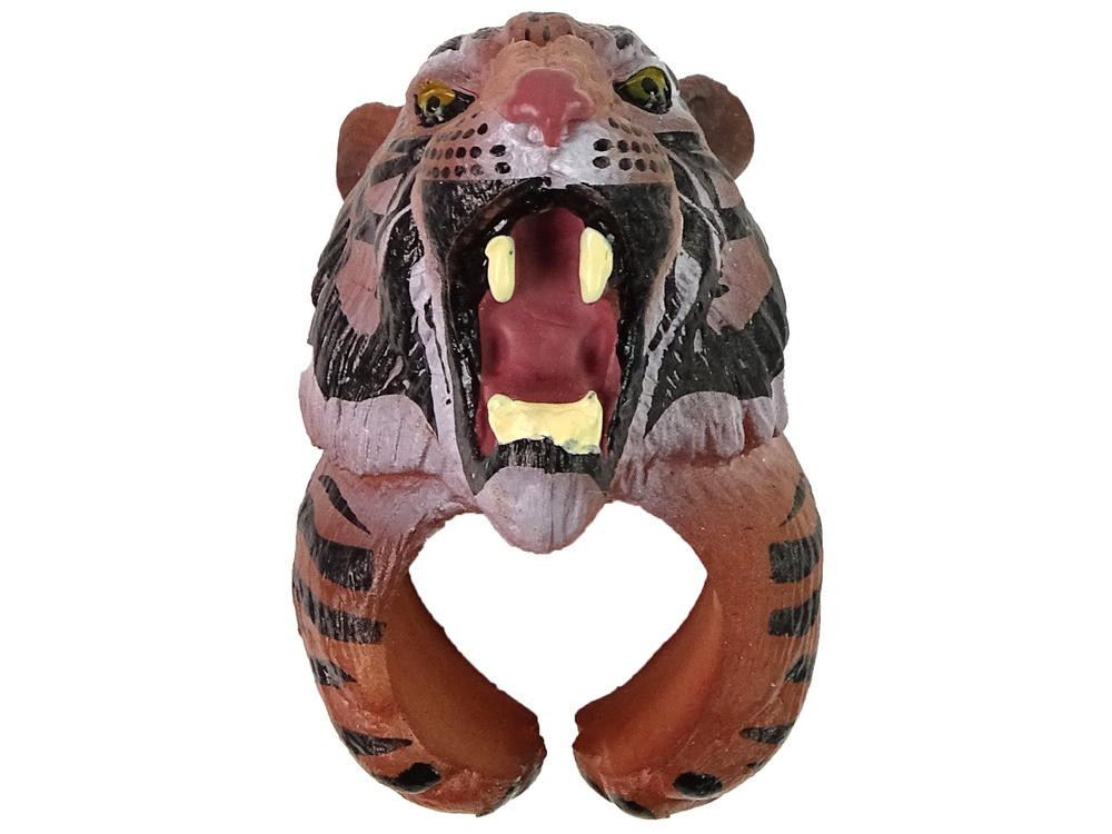 Žiedas ant rankos lean toys bengal tiger, rudas