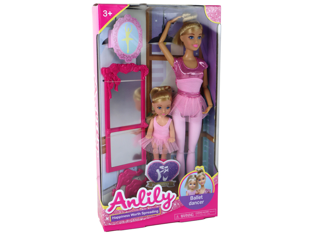 Lėlės anlily balerinos