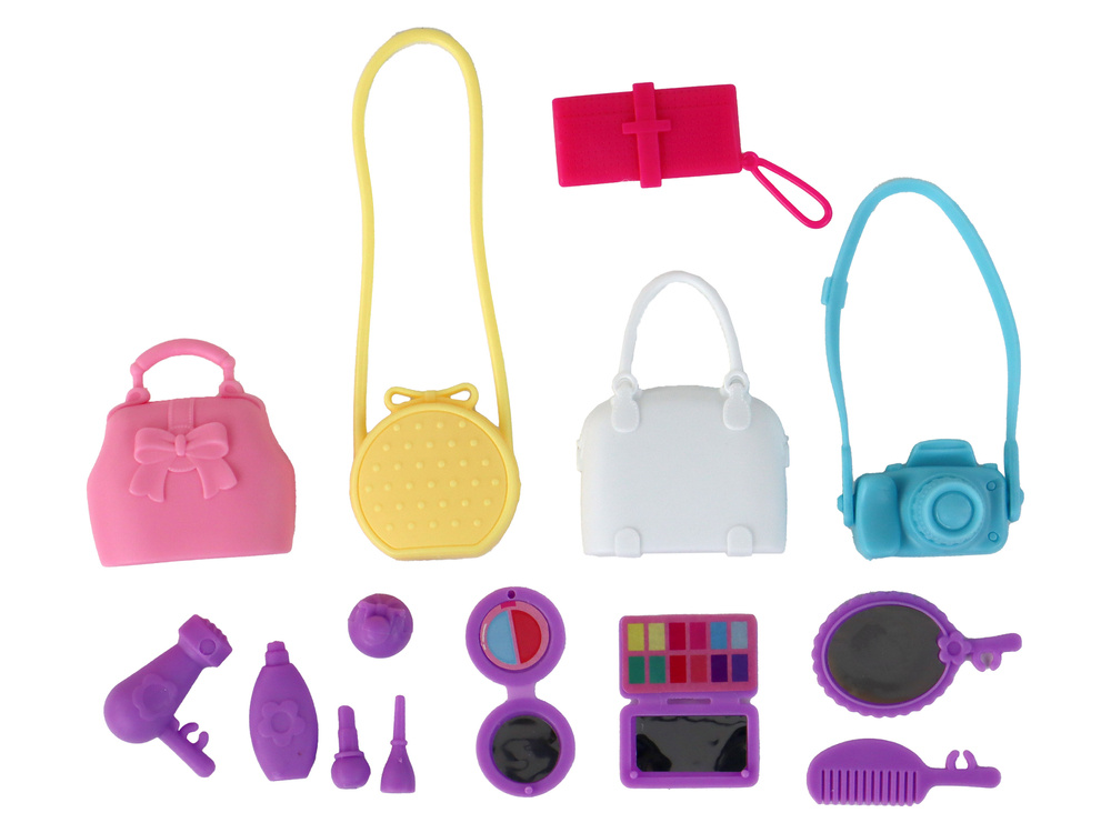Lėlė anlily su priedais lean toys, 16 d.