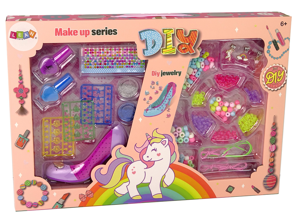 Žaislinis grožio rinkinys lean toys nagai