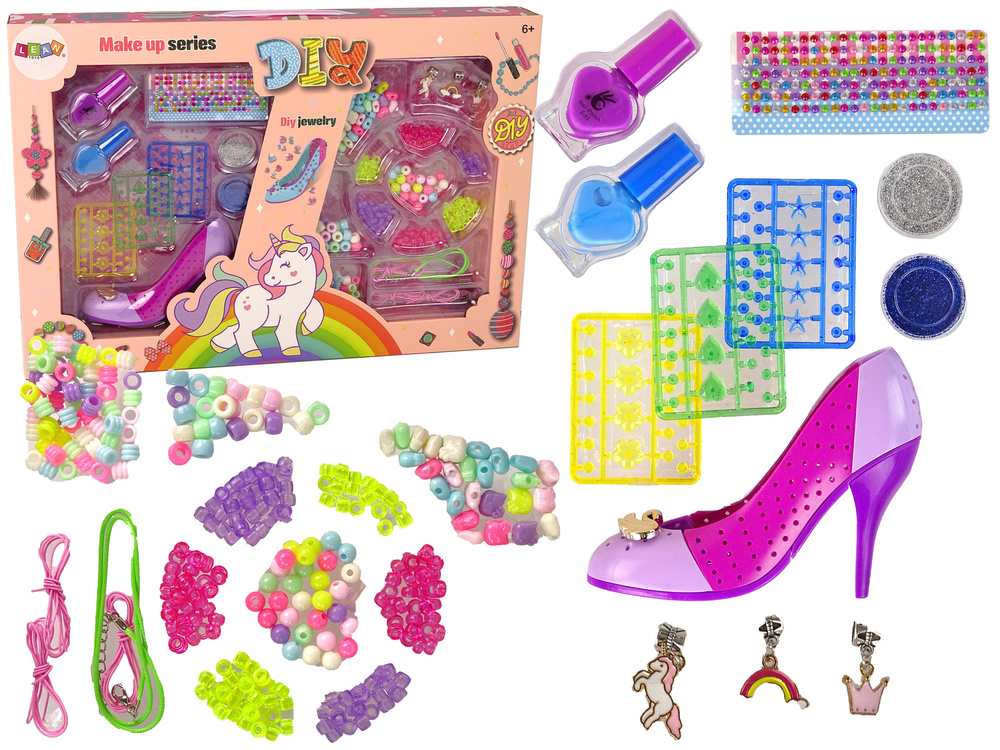 Žaislinis grožio rinkinys lean toys nagai
