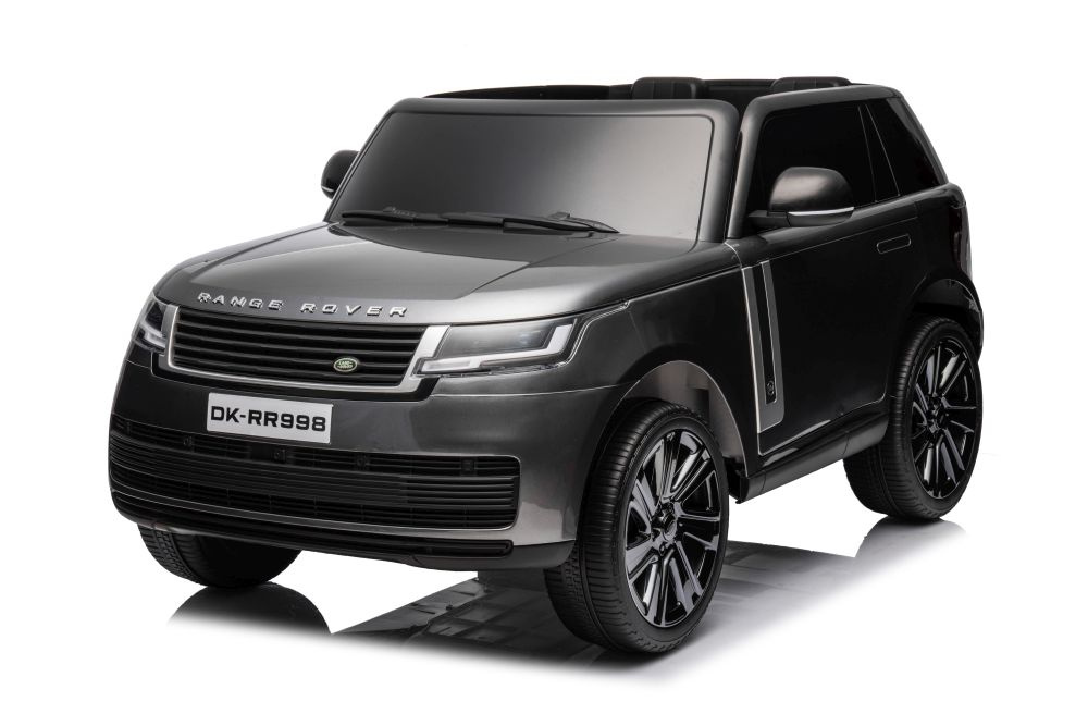 Dvivietis vaikiškas elektromobilis range rover dk-rr998 lean car, pilkas