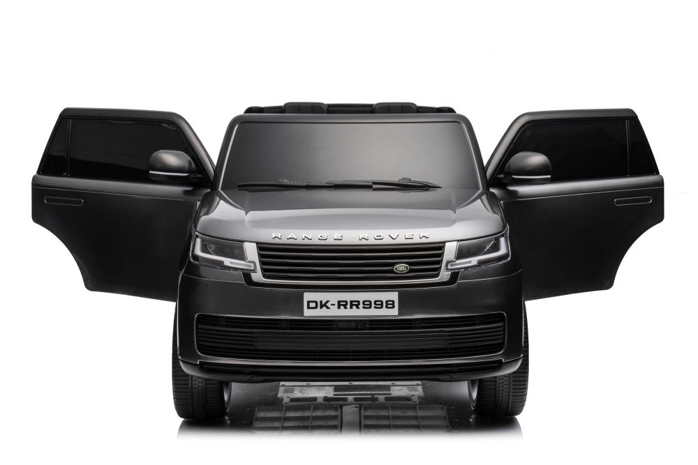 Dvivietis vaikiškas elektromobilis range rover dk-rr998 lean car, pilkas