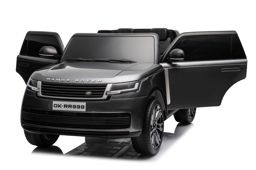 Dvivietis vaikiškas elektromobilis range rover dk-rr998 lean car, pilkas