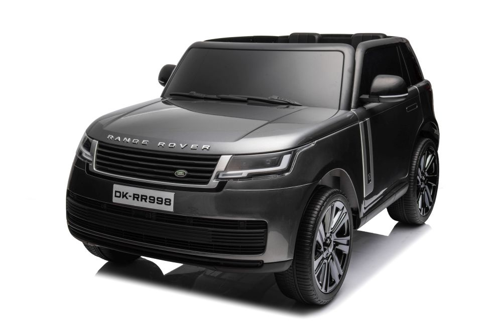 Dvivietis vaikiškas elektromobilis range rover dk-rr998 lean car, pilkas