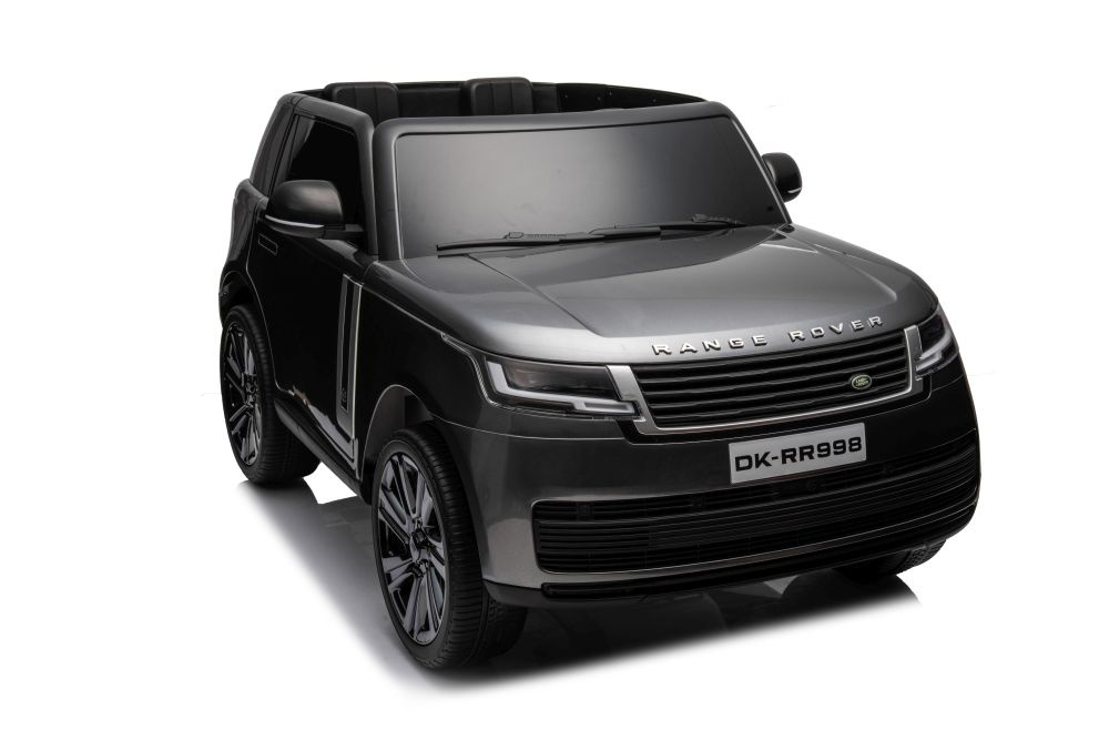 Dvivietis vaikiškas elektromobilis range rover dk-rr998 lean car, pilkas