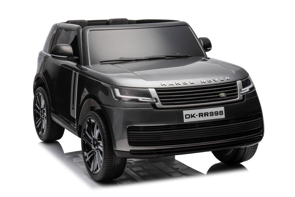 Dvivietis vaikiškas elektromobilis range rover dk-rr998 lean car, pilkas