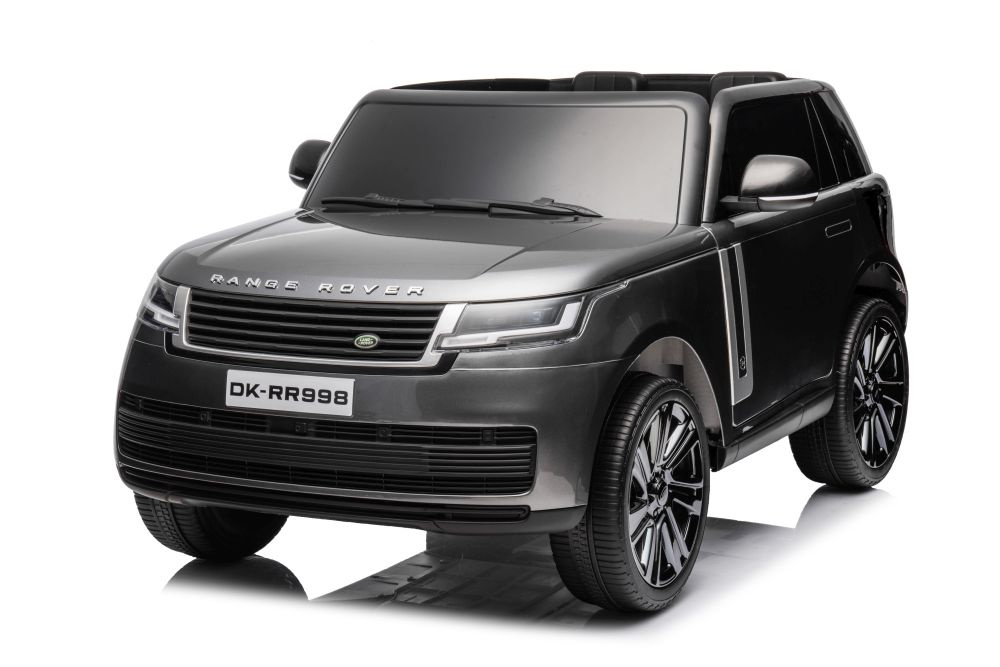 Dvivietis vaikiškas elektromobilis range rover dk-rr998 lean car, pilkas