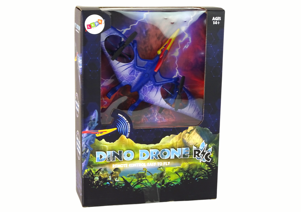 Radijo bangomis valdomas dinozauras lean toys