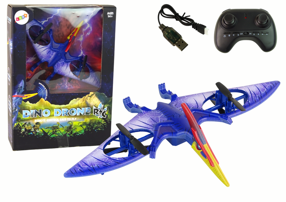 Radijo bangomis valdomas dinozauras lean toys