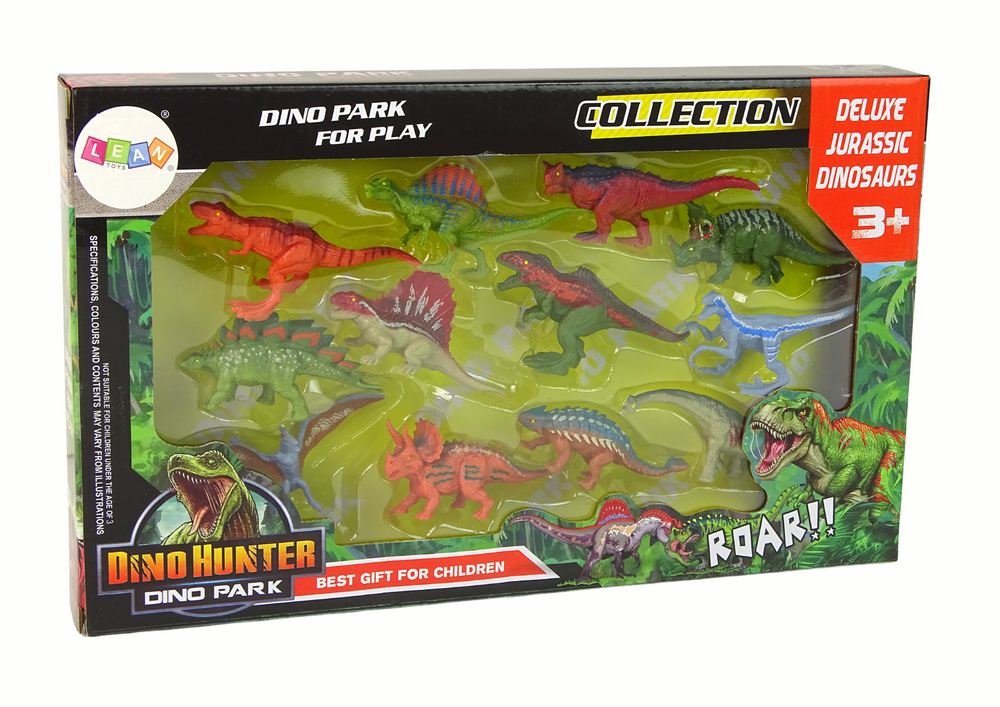Dinozaurų rinkinys lean toys, 12 vnt.