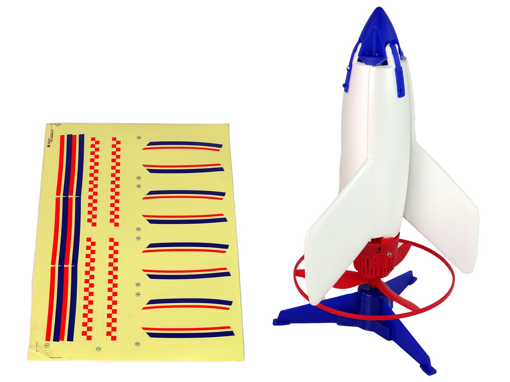 Skraidanti raketa su įkrovikliu lean toys