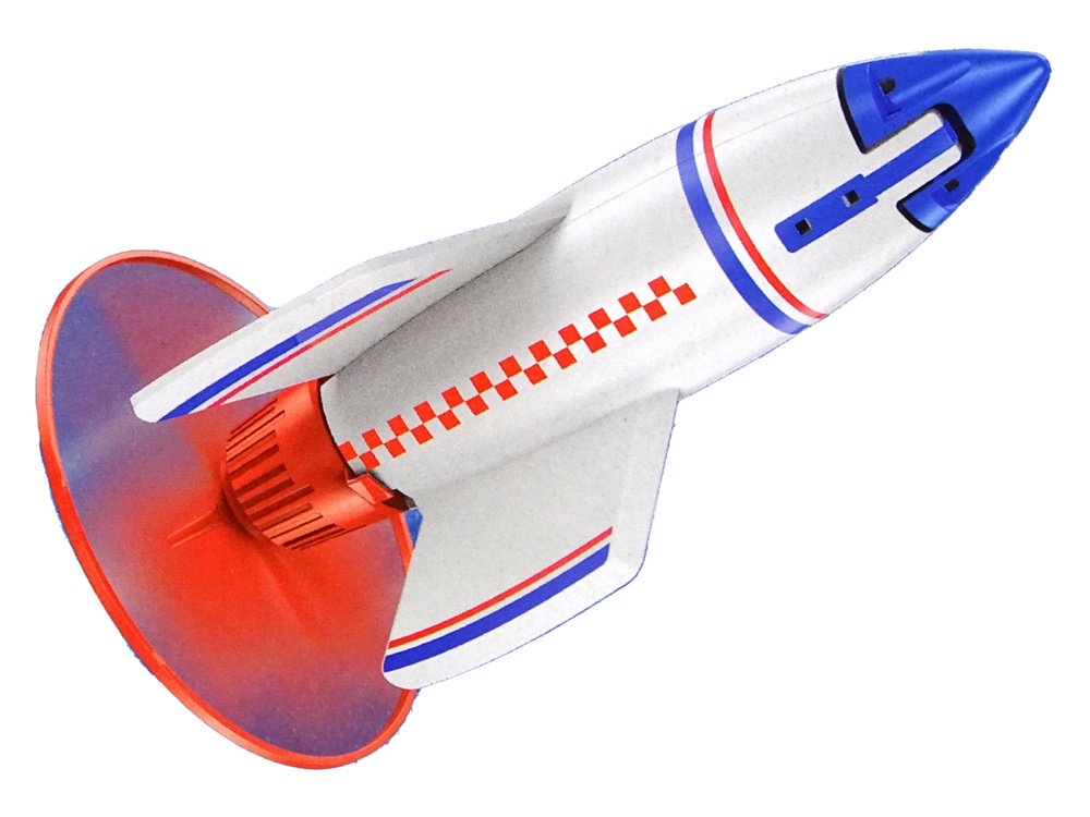 Skraidanti raketa su įkrovikliu lean toys