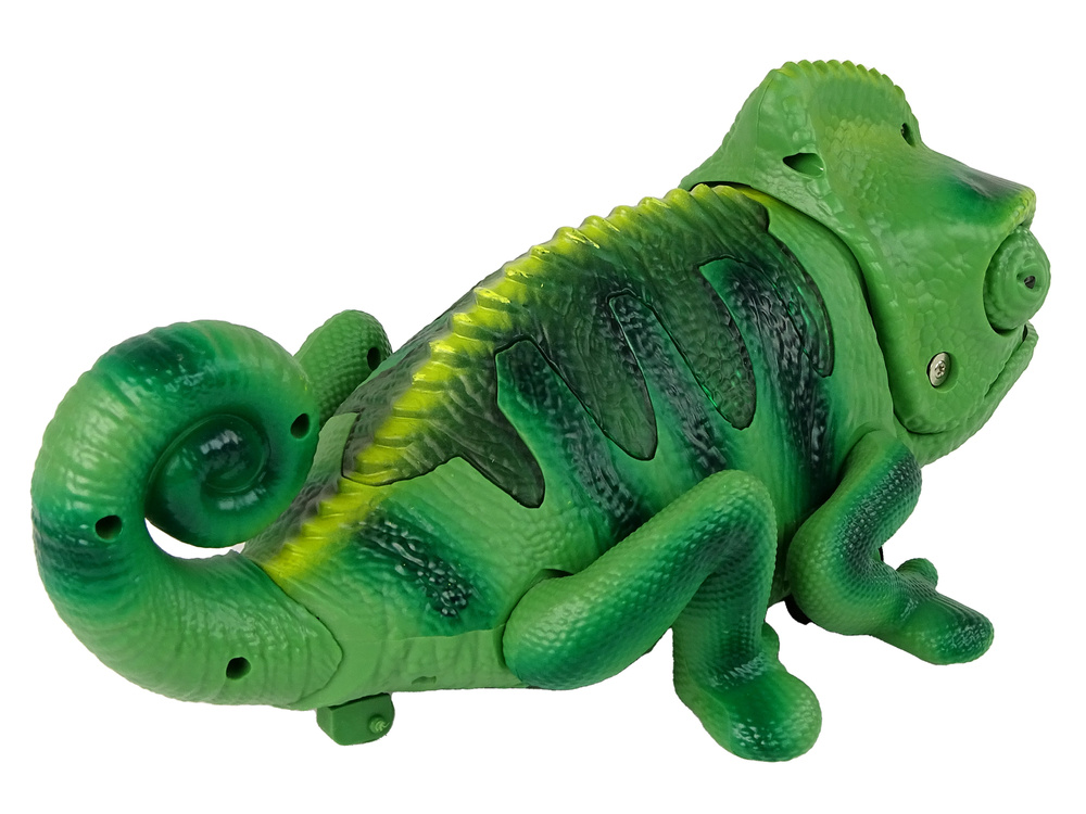 Nuotoliniu būdu valdomas chamelionas lean toys, 28 cm