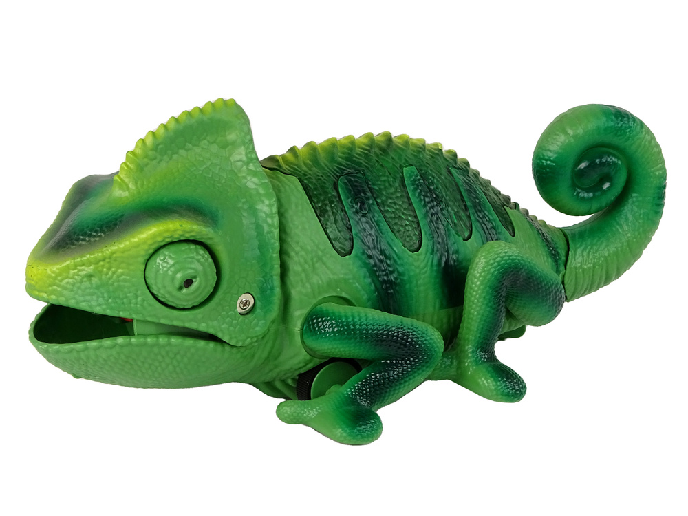 Nuotoliniu būdu valdomas chamelionas lean toys, 28 cm