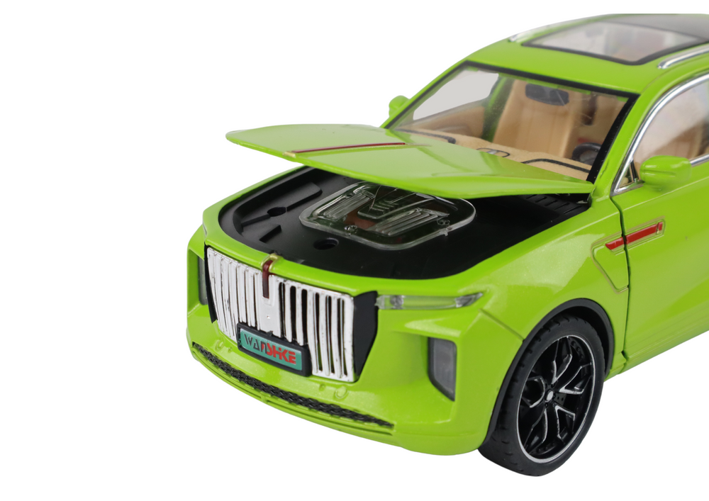 Žaislinis Automobilis Lean Toys Rc Car Model 1:24 C, Žalias