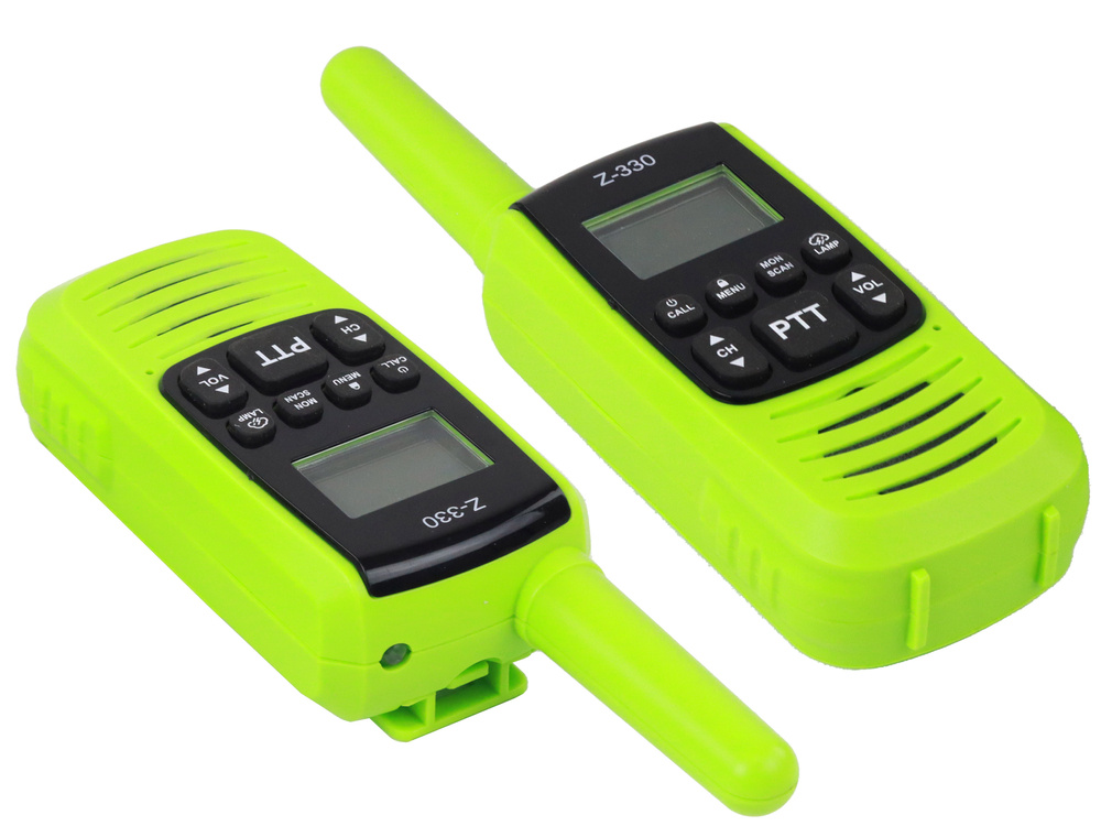 Vaikiškos racijos walkie-talkie moro