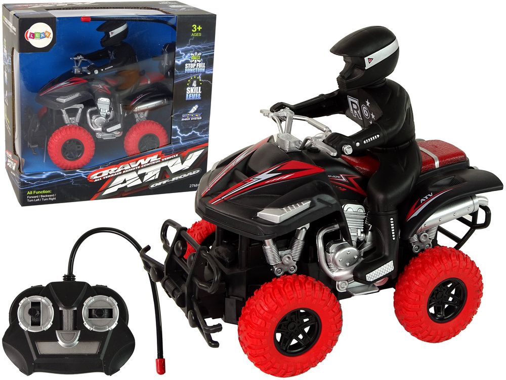 Nuotoliniu būdu valdomas keturratis lean toys