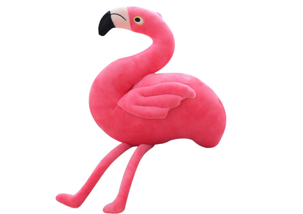 Plušinis flamingas 15 cm