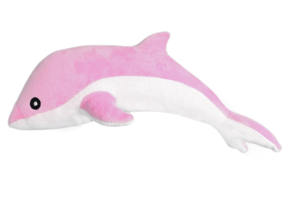 Rožinis delfinas pliušinis žaislas, 70 cm