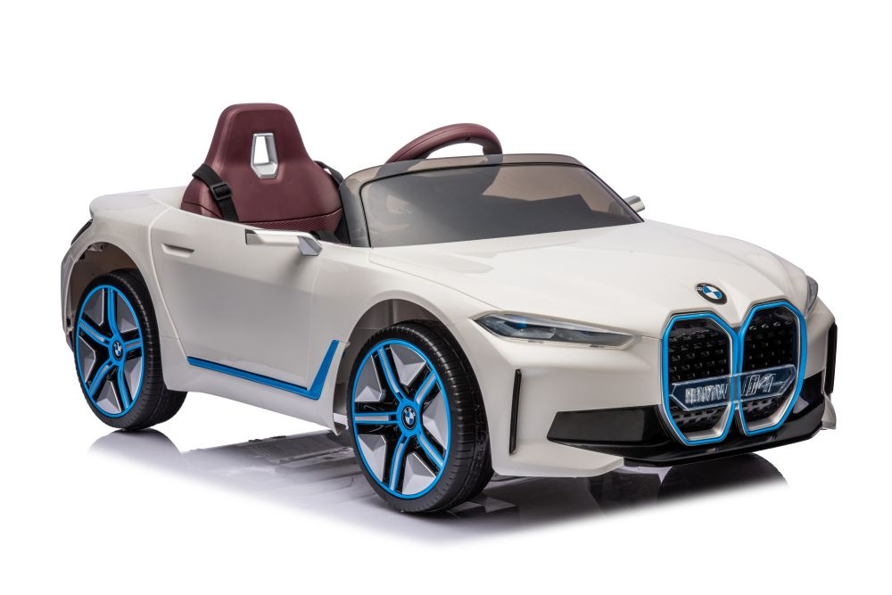 Akumuliatorinė mašinėlė vaikams bmw i4 4x4 balta
