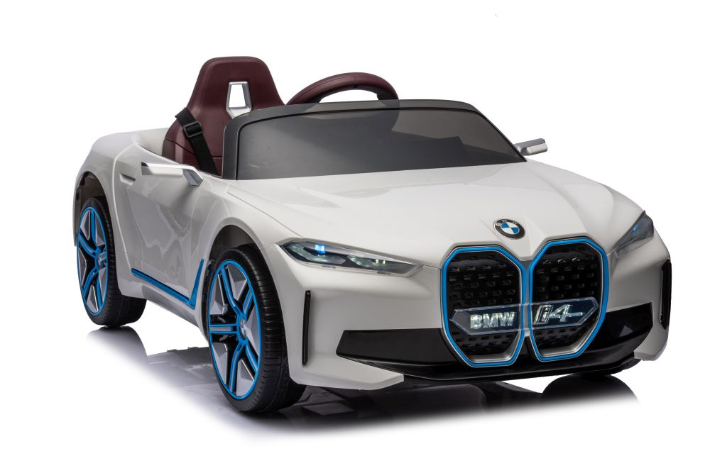 Akumuliatorinė mašinėlė vaikams bmw i4 4x4 balta