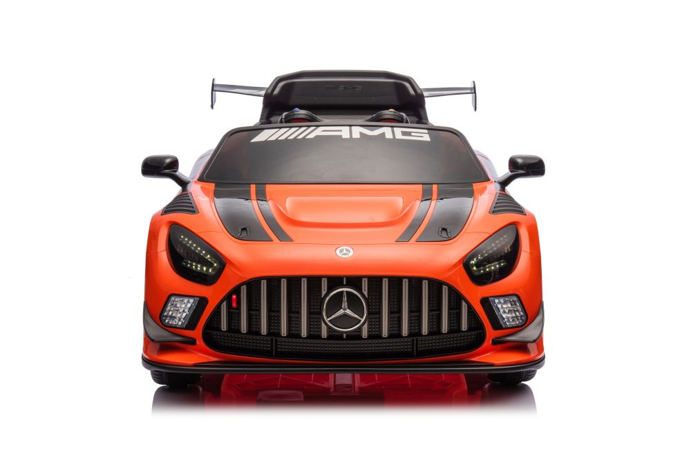 Akumuliatorinis automobilis mercedes amg gt3 oranžinis