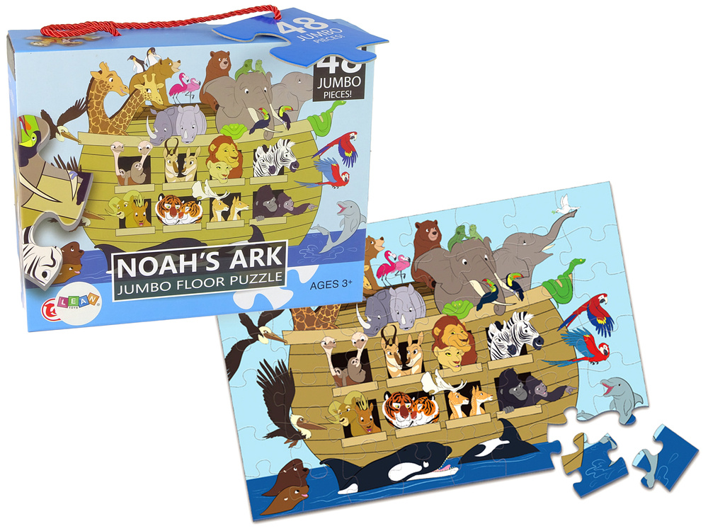 Dėlionė Lean Toys Nojaus arka, 48 d.