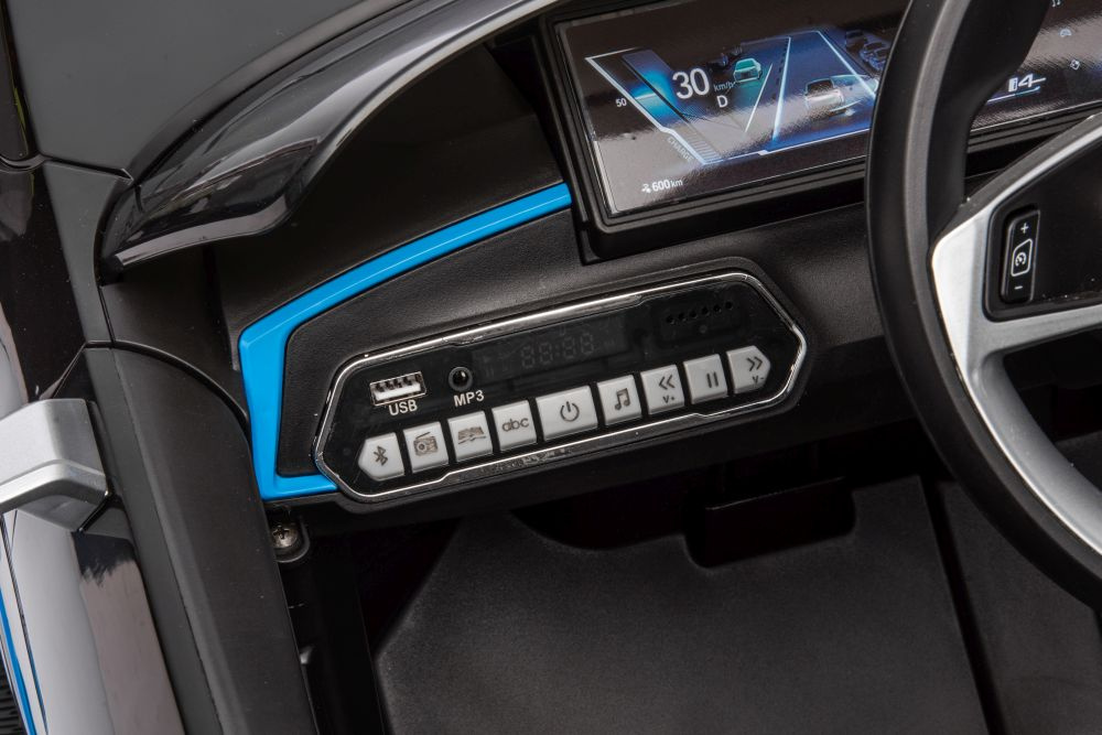 Vienvietis elektromobilis lean toys bmw i4 4x4