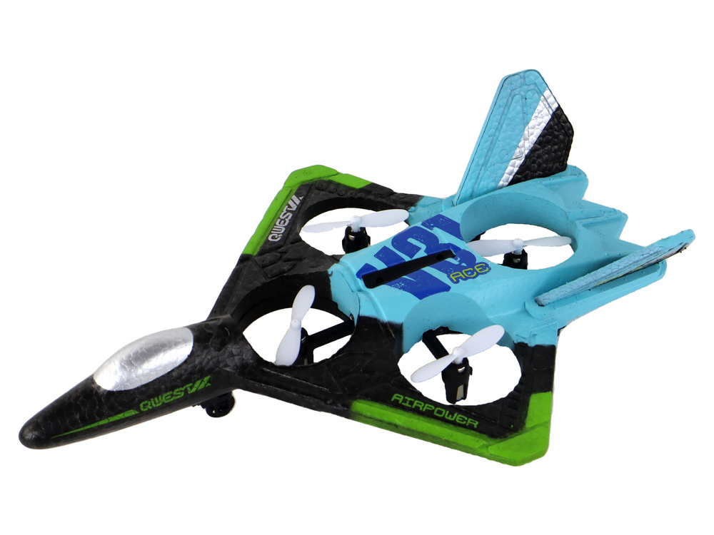 Nuotoliniu būdų valdomas naikintuvas leantoys, blue