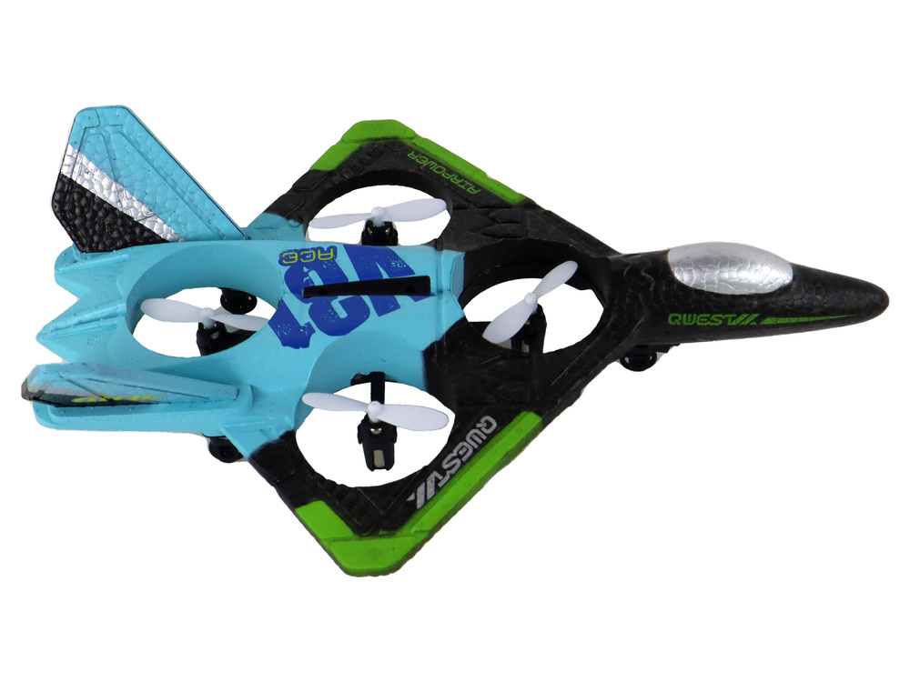 Nuotoliniu būdų valdomas naikintuvas leantoys, blue