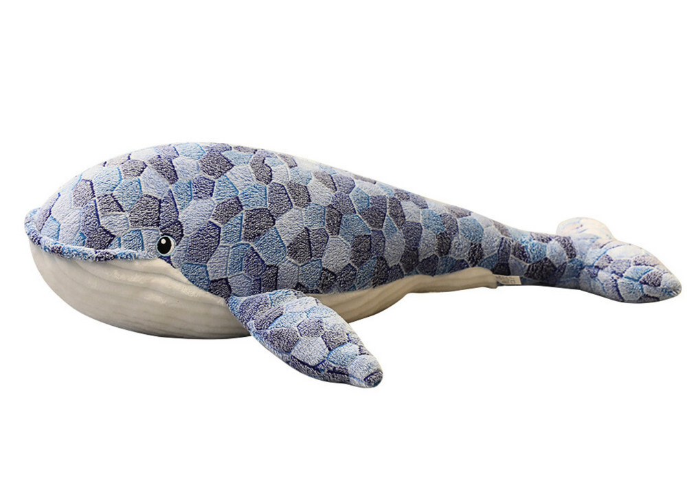 Pliušinis banginis pilkas, 110 cm
