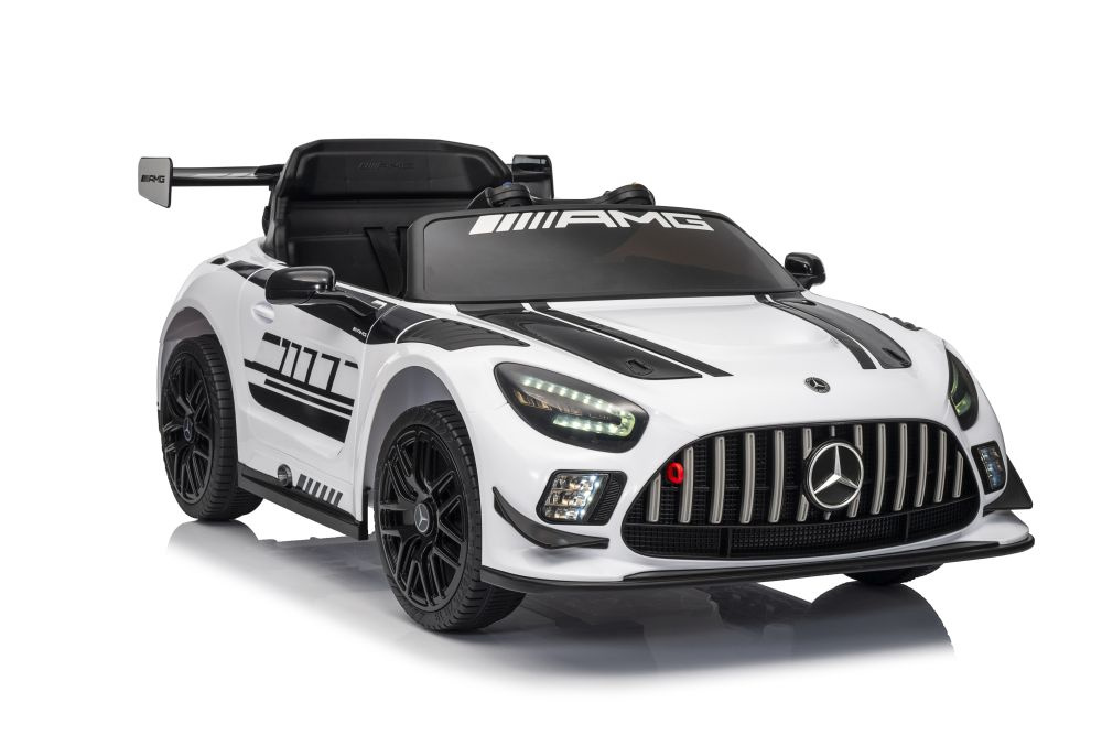 Akumuliatorinis automobilis mercedes amg gt3 baltas