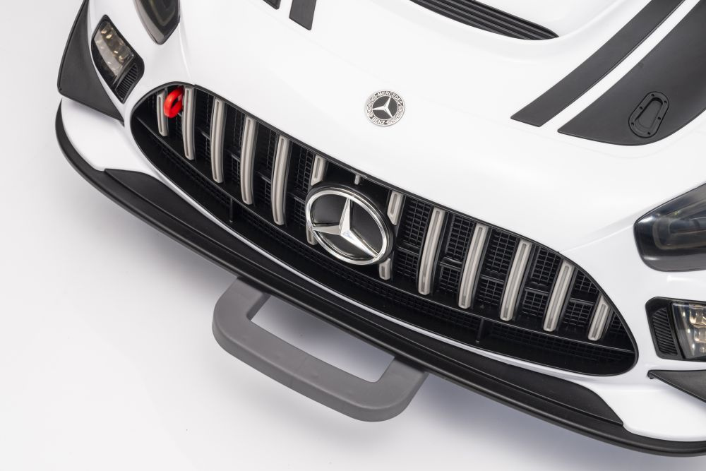 Akumuliatorinis automobilis mercedes amg gt3 baltas