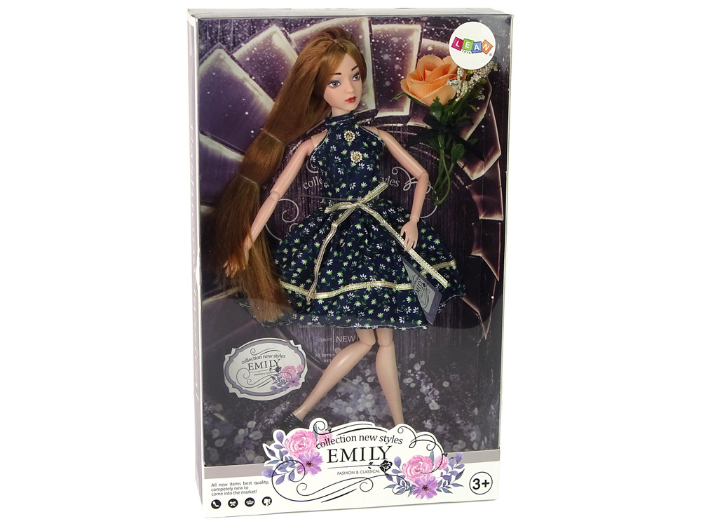 Lėlė emily children's fashion show doll lean toys