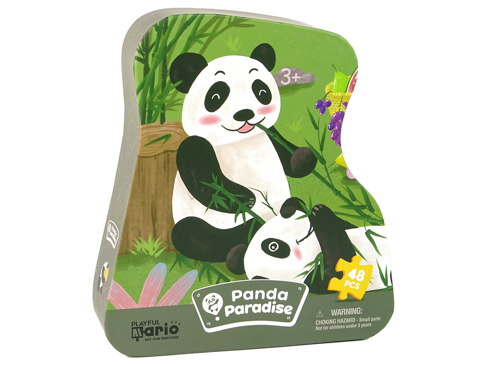 Dėlionė LeanToys Pandos miške 48 d.