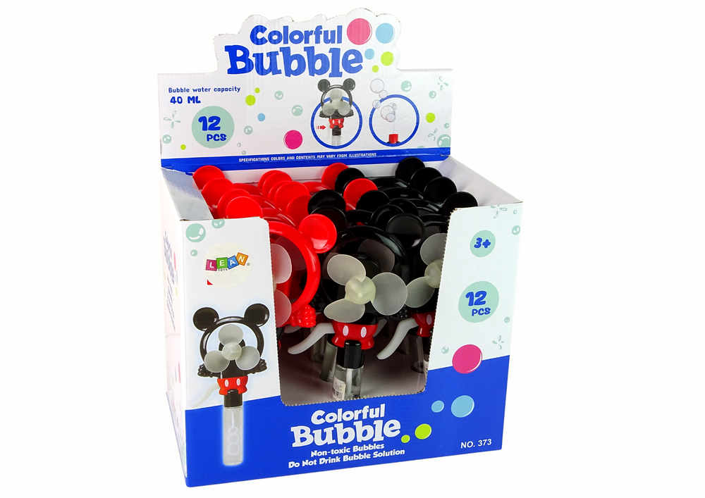 Muilo burbulų malūnėlis vaikams Mickey Mouse, 12x6x24 cm 2