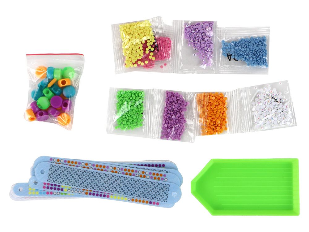 Kūrybinis apyrankių gaminimo rinkinys lean toys