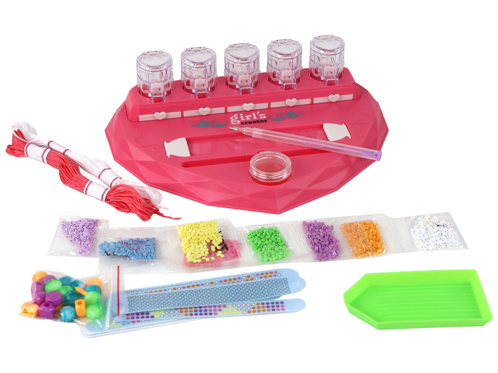 Kūrybinis apyrankių gaminimo rinkinys lean toys
