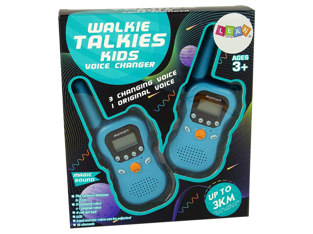 Racijų rinkinys vaikams walkie talkies