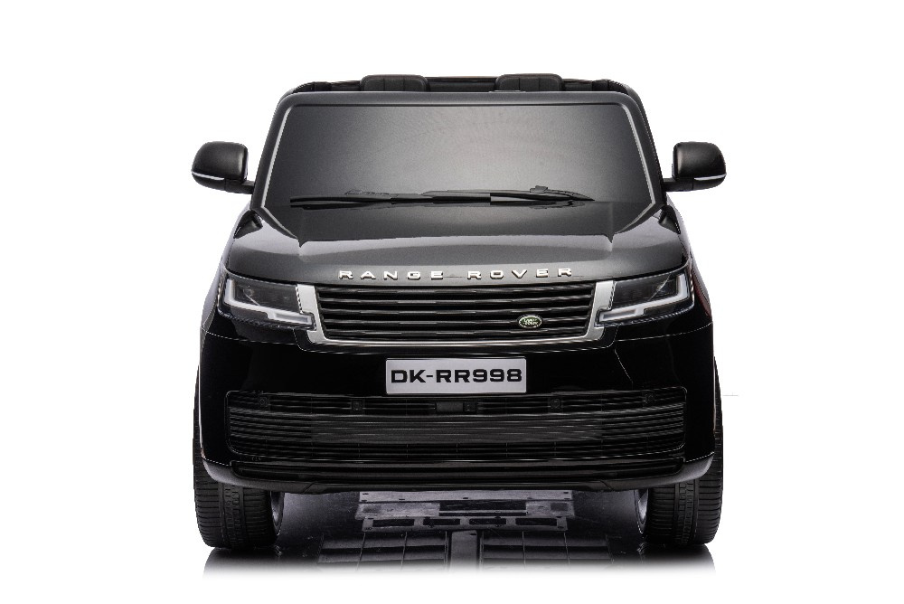 Dvivietis vaikiškas elektromobilis lean cars dk-rr998 range rover, juodas