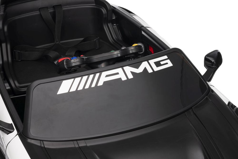 Akumuliatorinis automobilis mercedes amg gt3 juodas
