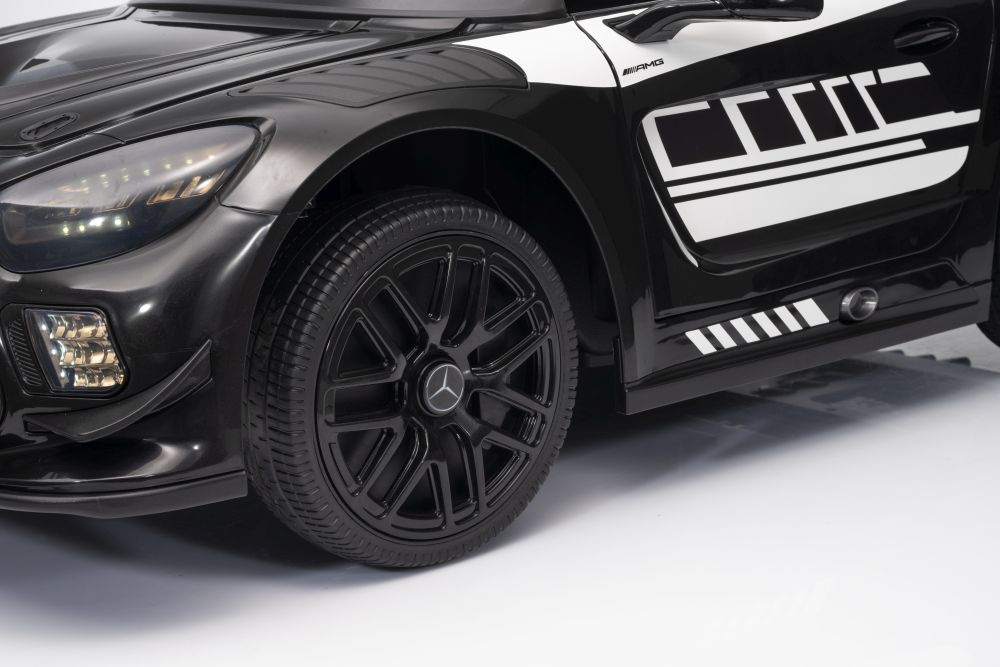 Akumuliatorinis automobilis mercedes amg gt3 juodas