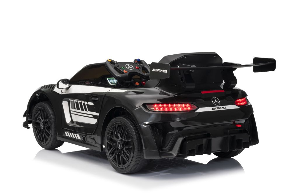 Akumuliatorinis automobilis mercedes amg gt3 juodas