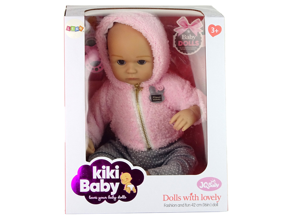 Lėlė mergaitėms leantoys, rožinė