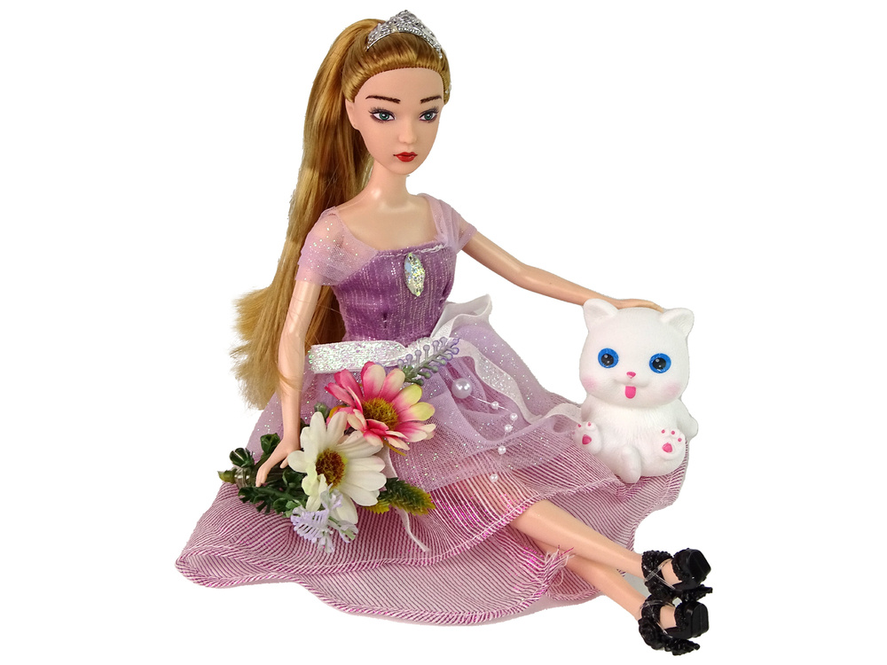 Lėlė emily su augintiniu lean toys