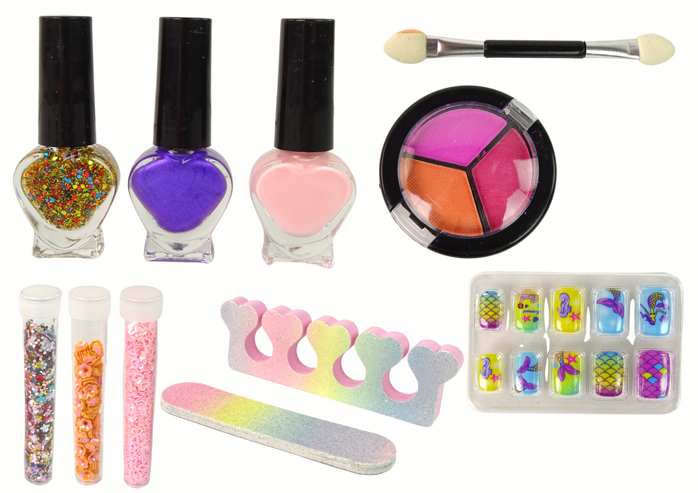 Makiažo rinkinys lean toys vaikams, 7 dalių