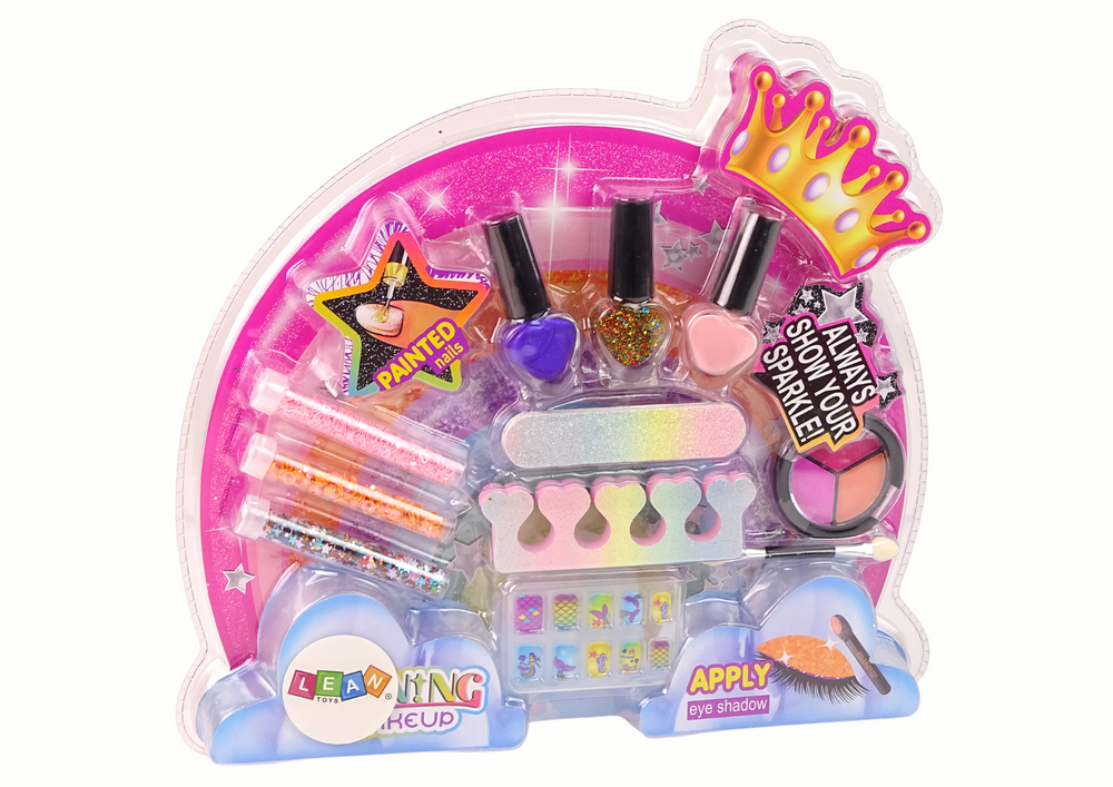 Makiažo rinkinys lean toys vaikams, 7 dalių